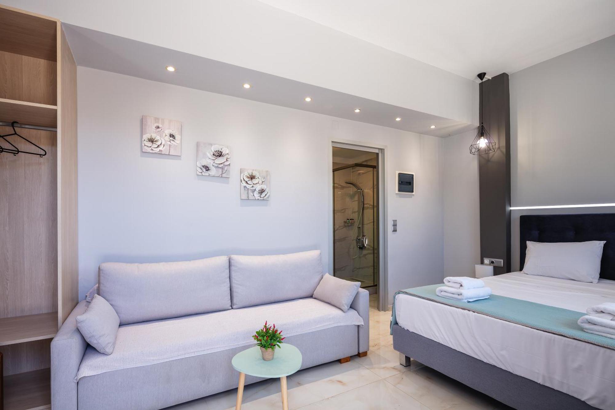 Hotel Iosifina, 80 Metres From Episkopi Beach! Dhramia Bagian luar foto